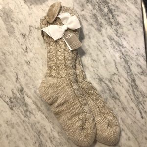 UGG fleece-lined cozy socks